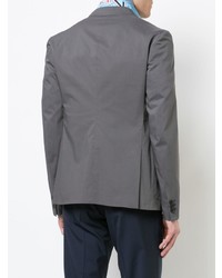 Мужской серый пиджак от Prada