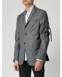 Мужской серый пиджак от Delada