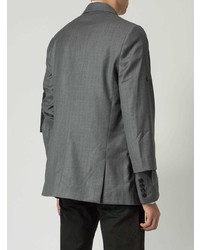 Мужской серый пиджак от Delada