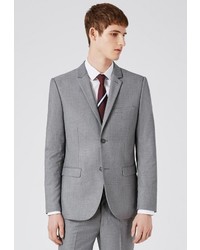 Мужской серый пиджак от Topman