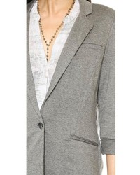 Женский серый пиджак от Soft Joie