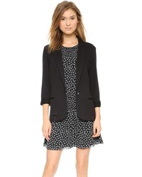 Женский серый пиджак от Soft Joie