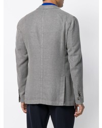 Мужской серый пиджак от Dell'oglio