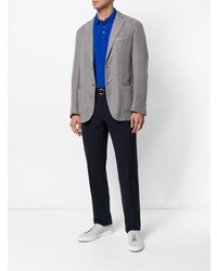 Мужской серый пиджак от Dell'oglio