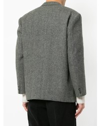 Мужской серый пиджак от Comme Des Garçons Vintage