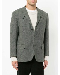 Мужской серый пиджак от Comme Des Garçons Vintage