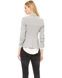 Женский серый пиджак от Theory