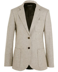 Женский серый пиджак от Vanessa Seward