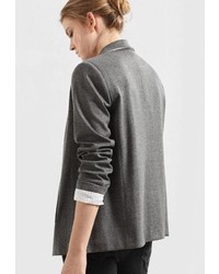 Женский серый пиджак от Violeta BY MANGO