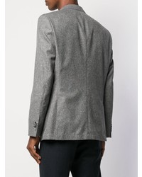 Мужской серый пиджак от BOSS HUGO BOSS