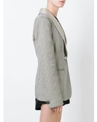 Женский серый пиджак от Giorgio Armani Vintage
