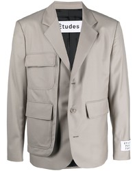 Мужской серый пиджак от Études