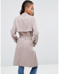 Женский серый плащ от Pepe Jeans