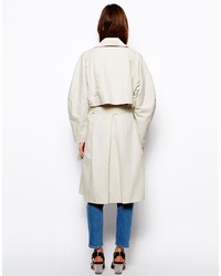 Женский серый плащ от Asos