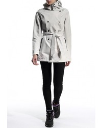 Женский серый плащ от Helly Hansen