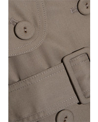 Женский серый плащ от Tomas Maier