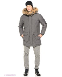 Мужской серый пуховик от Bomboogie