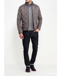 Мужской серый пуховик от Bomboogie