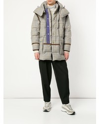 Мужской серый пуховик от A(Lefrude)E