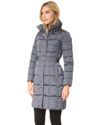 Женский серый пуховик от ADD