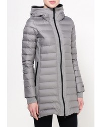 Женский серый пуховик от Nike