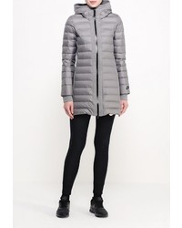 Женский серый пуховик от Nike