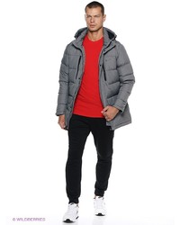 Мужской серый пуховик от Nike