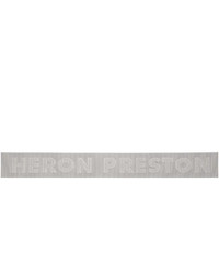 Мужской серый ремень из плотной ткани от Heron Preston