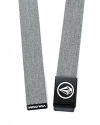 Мужской серый ремень от Volcom