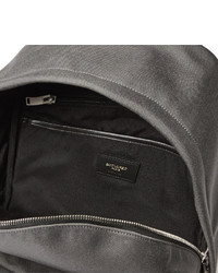 Мужской серый рюкзак из плотной ткани от Saint Laurent