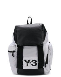 Мужской серый рюкзак с принтом от Y-3