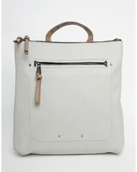 Женский серый рюкзак от Fiorelli