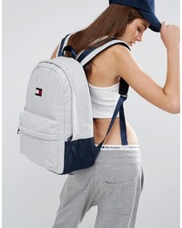 Женский серый рюкзак от Tommy Hilfiger