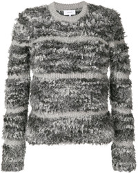 Женский серый свитер букле от Carven