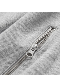 Мужской серый свитер на молнии от Club Monaco