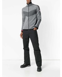 Мужской серый свитер на молнии от Rossignol