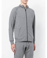 Мужской серый свитер на молнии от Woolrich