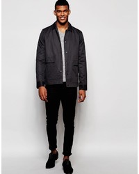 Мужской серый свитер с v-образным вырезом от Boss Orange