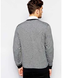 Мужской серый свитер с v-образным вырезом от Ben Sherman