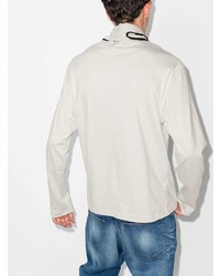 Мужской серый свитер с воротником поло от Y/Project