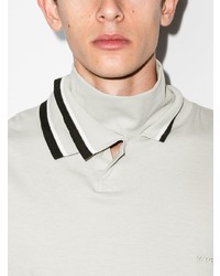 Мужской серый свитер с воротником поло от Y/Project