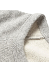 Мужской серый свитер с круглым вырезом с принтом от Acne Studios