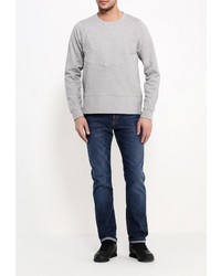 Мужской серый свитер с круглым вырезом от adidas Originals
