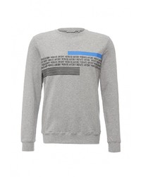 Мужской серый свитер с круглым вырезом от Antony Morato