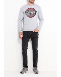 Мужской серый свитер с круглым вырезом от BLEND