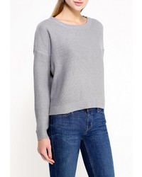 Женский серый свитер с круглым вырезом от Brave Soul