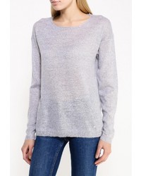 Женский серый свитер с круглым вырезом от Broadway