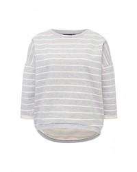 Женский серый свитер с круглым вырезом от Broadway