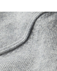 Мужской серый свитер с круглым вырезом от Dolce & Gabbana
