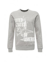 Мужской серый свитер с круглым вырезом от Celio